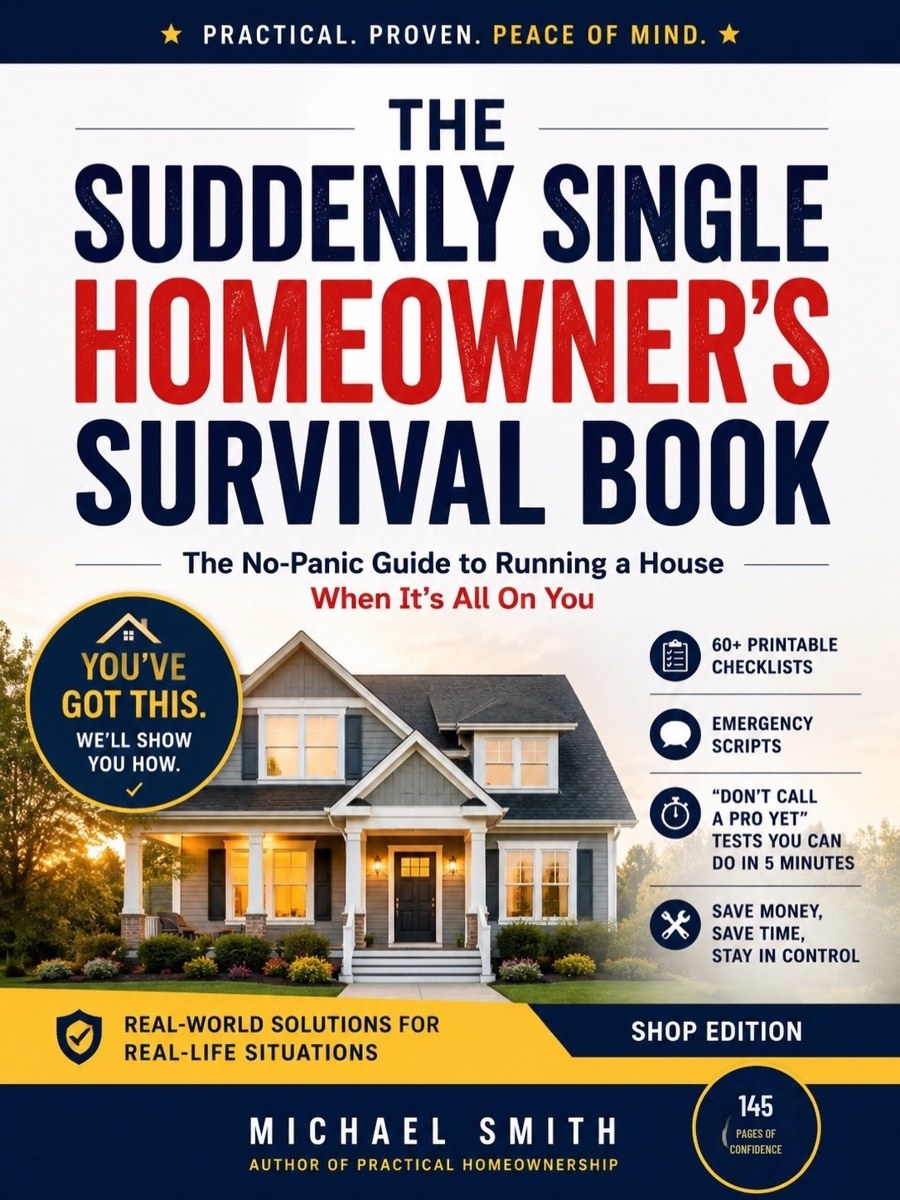 Cover of The Suddenly Single Homeowner’s Survival Book
